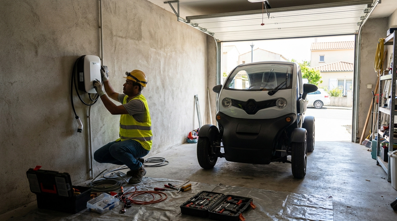 Instalacao de carregador de carro eletrico profissional em Belém‑PA